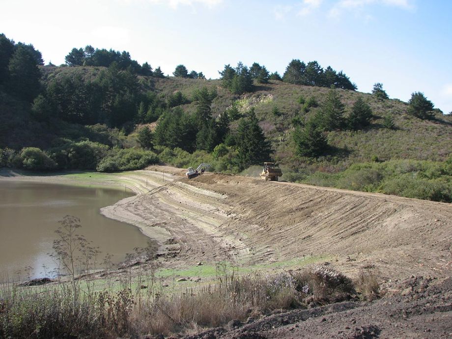 Cloverdale dam restoration for POST